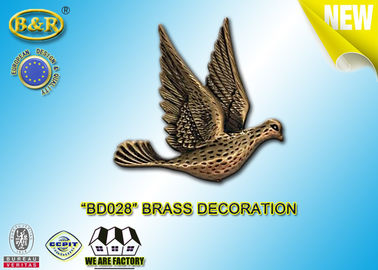 REF. BD028 Brass 비둘기 묘비 훈장 크기 10×10.5cm 물자 구리 합금