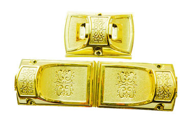 황금 색깔 관 기계설비 C008/강철봉을 가진 구석 관 부속품