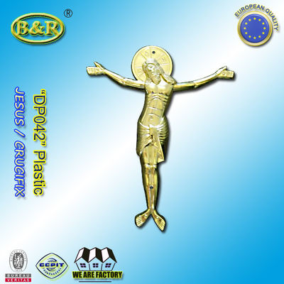 품질  Casket Plastic Decoration Coffin Lid Jesus Ref No DP042 size 22x26.5cm plastico cristo jesus 공장