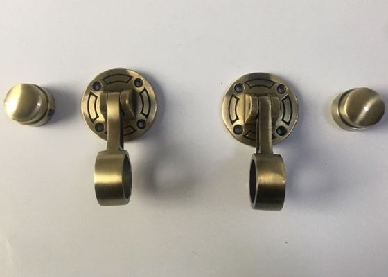 품질  Luxury Zinc Alloy Casket Handle H058 / Coffin Accessories Handles Diameter 3 Cm 공장