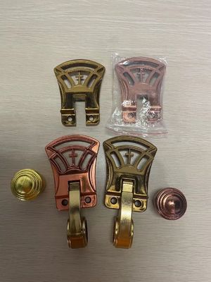 품질  Casket Ornaments Antique 2.5cm Dia Odm Plastic Coffin Handles 공장