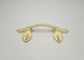 H003 크기 22.5*10.5cm 색깔 금 아연 합금 손잡이를 적합한 유럽식 zamak 금속 관 손잡이